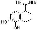 CAS#: 102035-03-0, 5,6-Dihydroxy-1,2,3,4-Tetrahydro-1-Naphthalenecarboximidamide