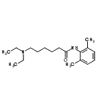 CAS 登录号：102089-69-0， 6-(二乙基氨基)-N-(2,6-二甲基苯基)己酰胺