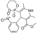 CAS#: 102097-78-9, Methyl 2,6-dimethyl-4-(2-nitrophenyl)-5-(2-oxo-1,3,2-dioxaphosphorinan-2-yl)-1,4-dihydropyridine-3-carboxylate