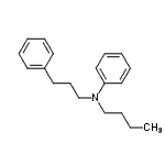 CAS 登录号：102116-33-6， N-丁基-N-(3-苯基丙基)苯胺