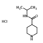 CAS 登录号：102125-62-2， N-异丙基哌啶-4-甲酰胺盐酸盐