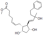 CAS#: 102130-27-8, 15-Methyl-17-Phenyl-18,19,20-Trinorprostaglandin F2 alpha Methyl Ester