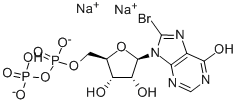 CAS#: 102185-44-4, 8-Bromo-Inosine 5'-(Trihydrogendiphosphate) Disodium Salt