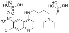 CAS#: 102259-64-3, N'-(7-Chloro-6-Nitroquinolin-4-Yl)-N,N-Diethylpentane-1,4-Diamine Diphosphate