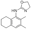 CAS#: 102280-58-0, N-(2,3-Dimethyl-5,6,7,8-Tetrahydronaphthalen-1-Yl)-4,5-Dihydro-1,3-Oxazol-2-Amine