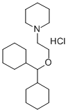 CAS#: 102376-35-2, 1-[2-(Dicyclohexylmethoxy)Ethyl]-Piperidine Hydrochloride (1:1)