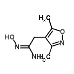 CAS#: 102390-29-4, 2-(3,5-Dimethyl-1,2-Oxazol-4-Yl)-N-Hydroxyethanimidamide