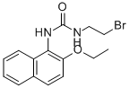 CAS 登录号:102434-23-1, 1-(2-溴乙基)-3-(2-乙氧基-1-萘基)脲