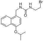 CAS#: 102434-27-5, 1-(2-Bromoethyl)-3-(4-Isopropoxy-1-Naphthalenemethyl)Urea