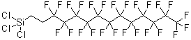 CAS 登录号：102488-50-6， 三氯(3,3,4,4,5,5,6,6,7,7,8,8,9,9,10,10,11,11,12,12,13,13,14,14,14-二十五氟十四烷基)硅烷