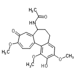 CAS#: 102491-80-5, N-(2-Hydroxy-1,3,10-Trimethoxy-9-Oxo-5,6,7,9-Tetrahydrobenzo[a]Heptalen-7-Yl)Acetamide