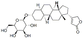 CAS#: 102492-19-3, 4-[(3S,5R,8R,9S,10S,13R,14S,17S)-10,13-Dimethyl-3-[(2R,3R,4S,5R,6R)-3,4,5-Trihydroxy-6-(Hydroxymethyl)Oxan-2-Yl]Oxy-2,3,4,5,6,7,8,9,11,12,14,15,16,17-Tetradecahydro-1H-Cyclopenta[a]Phenanthren-17-Yl]-5H-Furan-2-One