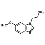 CAS 登录号：102550-09-4， 2-(6-甲氧基-1H-苯并咪唑-1-基)乙胺