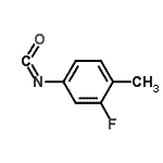 CAS 登录号：102561-42-2， 2-氟-4-异氰酸-1-甲基苯