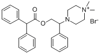 CAS#: 102585-51-3, [2-(4,4-Dimethylpiperazin-4-Ium-1-Yl)-2-Phenylethyl] 2,2-Diphenylacetate Bromide