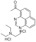 CAS#: 102586-16-3, 1-[1-(2-Diethylaminoethyl)Perimidin-4-Yl]Ethanone Dihydrochloride