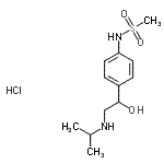 CAS 登录号：1026-89-7， N-{4-[1-羟基-2-(异丙基氨基)乙基]苯基}甲烷磺酰胺盐酸盐(1:1)