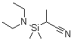 CAS#: 102636-22-6, 2-[(Diethylamino)(Dimethyl)Silyl]Propanenitrile