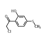 CAS 登录号：102645-96-5， 2-氯-1-[2-羟基-4-(甲硫基)苯基]乙酮