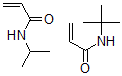 CAS 登录号:102667-59-4, N-叔-丁基丙-2-烯酰胺;N-丙-2-基丙-2-烯酰胺