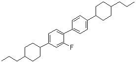 CAS 登录号：102714-93-2， 2-氟-4-(4-丙基环己基)-1-[4-(4-丙基环己基)苯基]苯