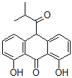 CAS 登录号：102768-28-5， 1,8-二羟基-10-(2-甲基丙酰基)-10H-蒽-9-酮