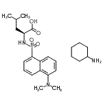 CAS#: 102783-70-0, N-{[5-(Dimethylamino)-1-Naphthyl]Sulfonyl}-L-Leucine - Cyclohexanamine (1:1)