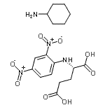 CAS#: 102783-75-5, N-(2,4-Dinitrophenyl)-L-Glutamic Acid - Cyclohexanamine (1:1)
