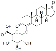 CAS#: 102848-54-4, (2S,3S,4S,5R,6S)-6-[[(10R,13S)-10,13-Dimethyl-3,17-Dioxo-2,6,7,8,9,11,12,14,15,16-Decahydro-1H-Cyclopenta[a]Phenanthren-4-Yl]Oxy]-3,4,5-Trihydroxyoxane-2-Carboxylic Acid