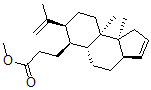 CAS#: 102848-63-5, Methyl 3-[(3aR,5aR,6S,7S,9aR,9bR)-9a,9b-Dimethyl-7-Prop-1-En-2-Yl-3a,4,5,5a,6,7,8,9-Octahydro-1H-Benzo[g]Inden-6-Yl]Propanoate