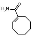 CAS#: 102943-36-2, (1E)-1-Cyclooctene-1-Carboxamide