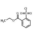 CAS 登录号：103008-54-4， 乙基2-(氯磺酰基)苯甲酸酯