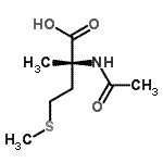 CAS 登录号：103024-70-0， N-乙酰基-4-(甲硫基)-D-异缬氨酸
