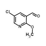 CAS#: 103058-88-4, 5-Chloro-2-Methoxynicotinaldehyde