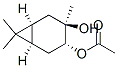 CAS#: 10309-63-4, [(1S,3S,4R,6R)-3-Hydroxy-3,7,7-Trimethyl-4-Bicyclo[4.1.0]Heptanyl] Acetate