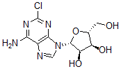 CAS#: 103090-47-7, (2R,3R,4S,5R)-2-(6-Amino-2-Chloropurin-9-Yl)-5-(Hydroxymethyl)Oxolane-3,4-Diol