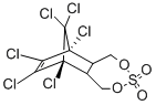 CAS#: 1031-07-8, 6,7,8,9,10,10-Hexachloro-1,5,5A,6,9,9alpha-Hexahydro-6,9-Methano-2,4,3-Benzodioxathiepin 3,3-Dioxide