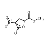 CAS 登录号：10313-11-8， 甲基3-硝基-4,5-二氢-1,2-恶唑-5-羧酸酯2-氧化物
