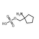 CAS#: 10316-99-1, (1-Aminocyclopentyl)Methyl Hydrogen Sulfate