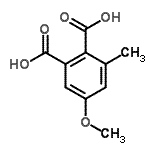 CAS#: 103203-38-9, 5-Methoxy-3-Methylphthalic Acid