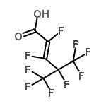 CAS#: 103229-89-6, (2E)-2,3,4,5,5,5-Hexafluoro-4-(Trifluoromethyl)-2-Pentenoic Acid