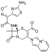 CAS#: 103313-22-0, 7-(2-(2-Aminothiazole-4-yl)-2-methoxyiminoacetamido)-3-(imidazo(1,5-a)pyridinium-2-yl)methyl-3-cephem-4-carboxylate
