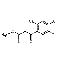 CAS#: 103319-17-1, Methyl 3-(2,4-Dichloro-5-Fluorophenyl)-3-Oxopropanoate