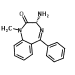 CAS#: 103343-66-4, (3R)-3-Amino-1-Methyl-5-Phenyl-1,3-Dihydro-2H-1,4-Benzodiazepin-2-One