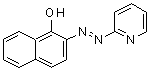 CAS 登录号：10335-31-6， 2-[(E)-2-吡啶基偶氮]-1-萘酚