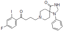 CAS#: 103445-60-9, 8-[4-(4-Fluoro-2-Iodophenyl)-4-Oxobutyl]-1-Phenyl-1,3,8-Triazaspiro[4.5]Decan-4-One