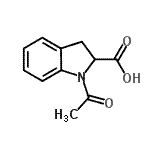 CAS#: 103476-80-8, 1-Acetyl-2-Indolinecarboxylic Acid