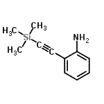 CAS#: 103529-16-4, 2-[(Trimethylsilyl)Ethynyl]Aniline