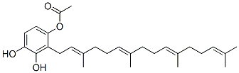 CAS#: 103538-03-0, [3,4-Dihydroxy-2-[(2E,6E,10E)-3,7,11,15-Tetramethylhexadeca-2,6,10,14-Tetraenyl]Phenyl] Acetate