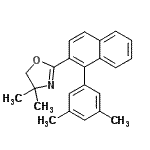 CAS#: 103562-39-6, 2-[1-(3,5-Dimethylphenyl)-2-Naphthyl]-4,4-Dimethyl-4,5-Dihydro-1,3-Oxazole